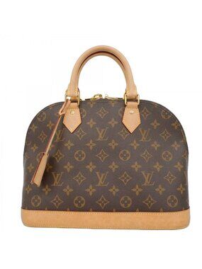 Louis Vuitton Handbag Monogram Alma PM Brown